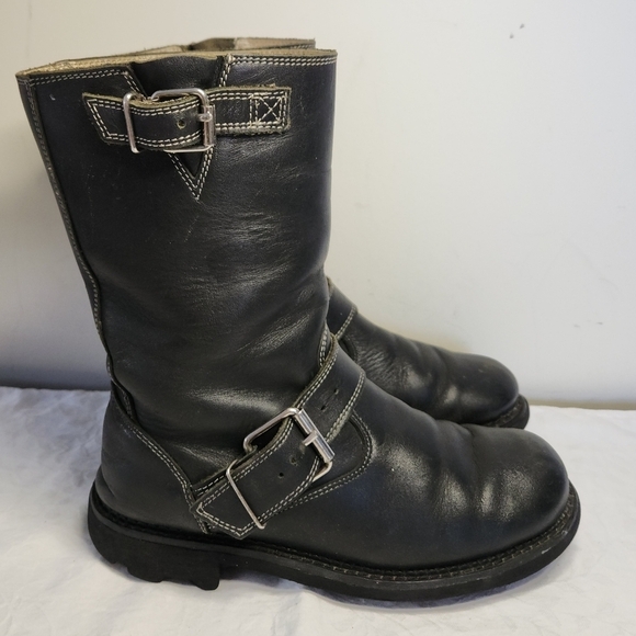 John Fluevog vintage black leather boots - Picture 2 of 16